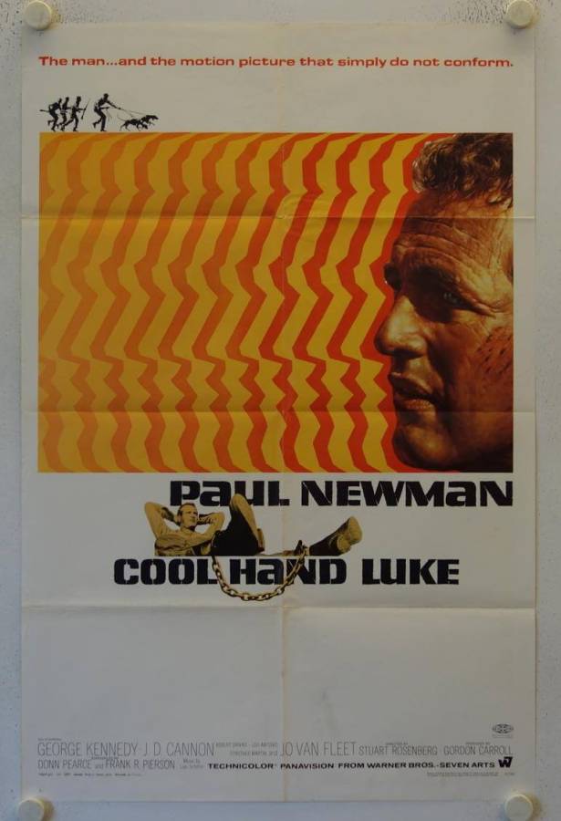 Cool Hand Luke original release US Onesheet movie poster